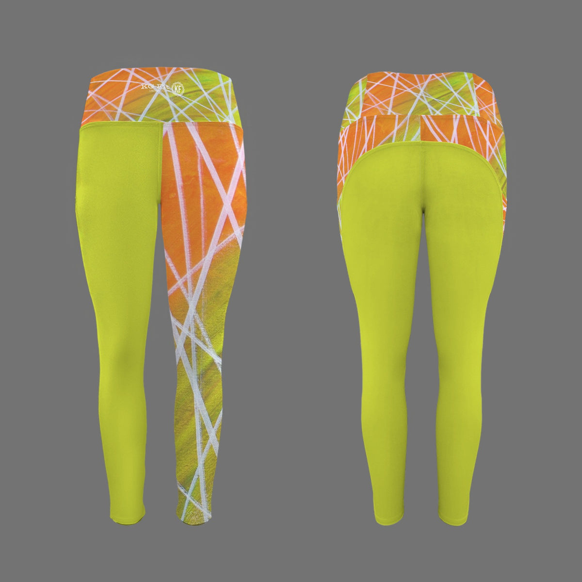 Hyped Hight Waist Leggings with Side Pockets