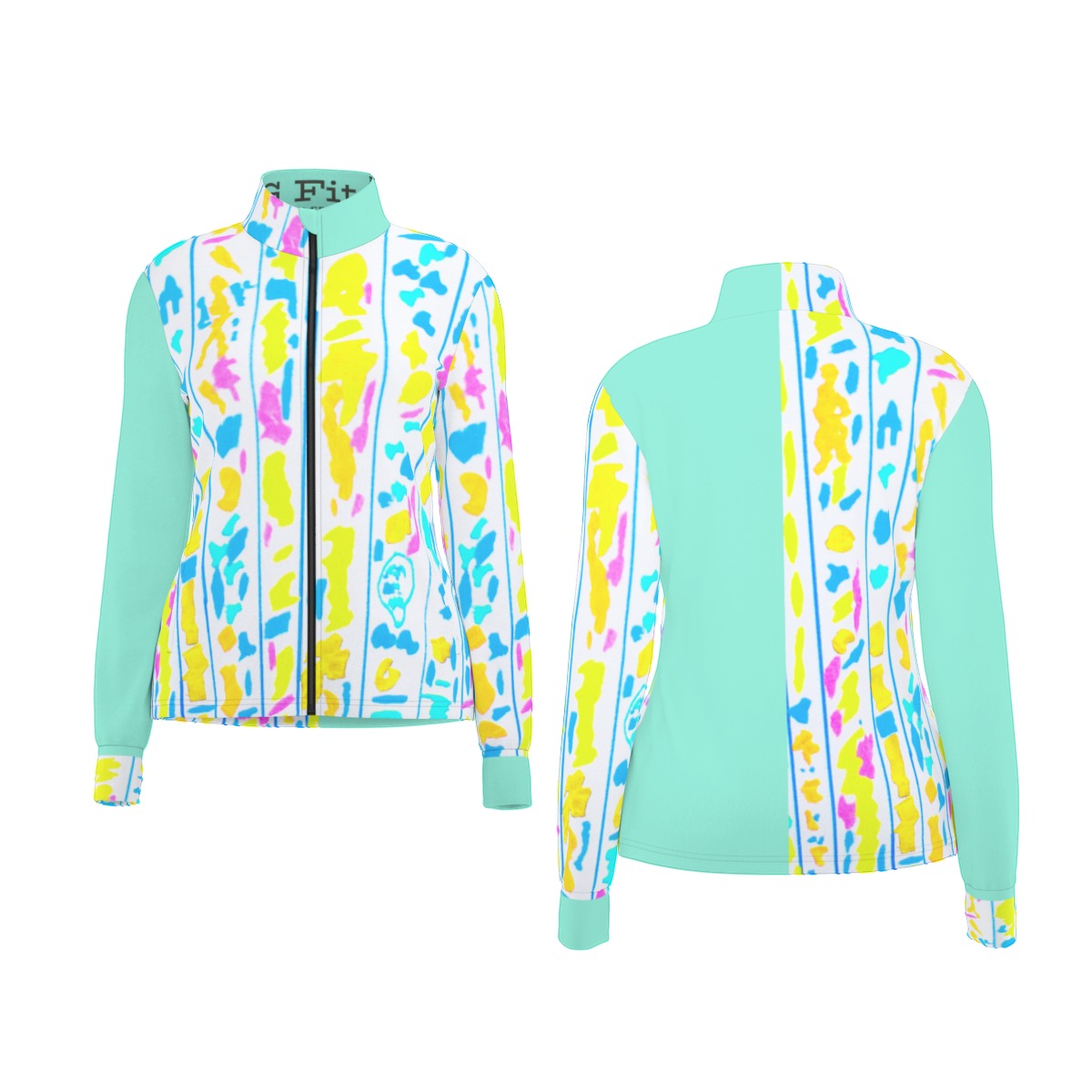 Folksy Long Sleeve Thumbhole Jacket