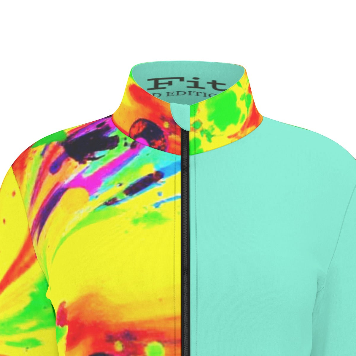 Psychedelic Long Sleeve Thumbhole Jacket