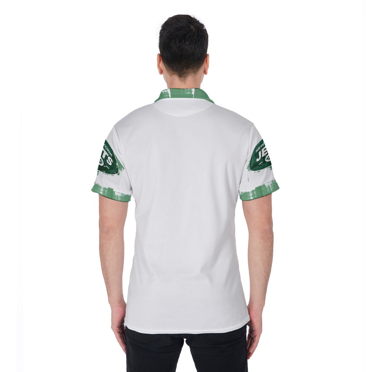 KG Fit Men's New York Jets Golf Polo Shirt - Breathable & Stretchy Athletic Fit