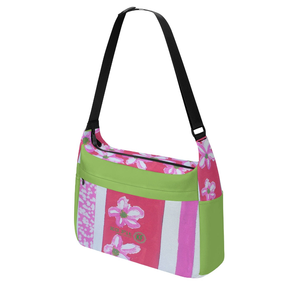 KG Fit Blissful Collection, Large Canvas Messenger Bag