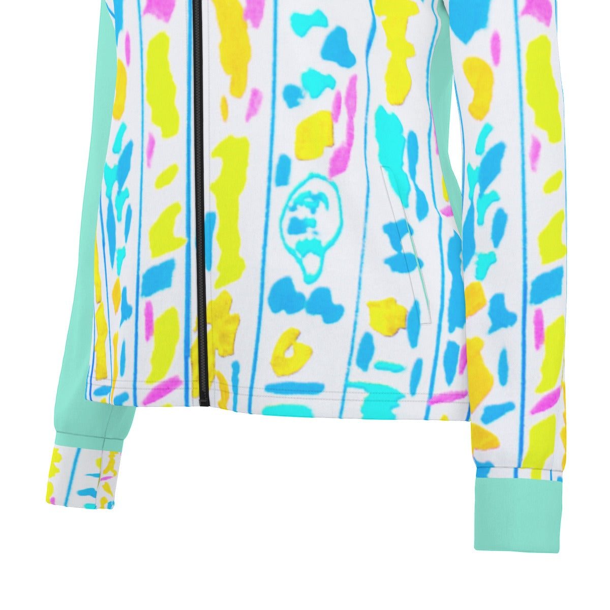 Folksy Long Sleeve Thumbhole Jacket