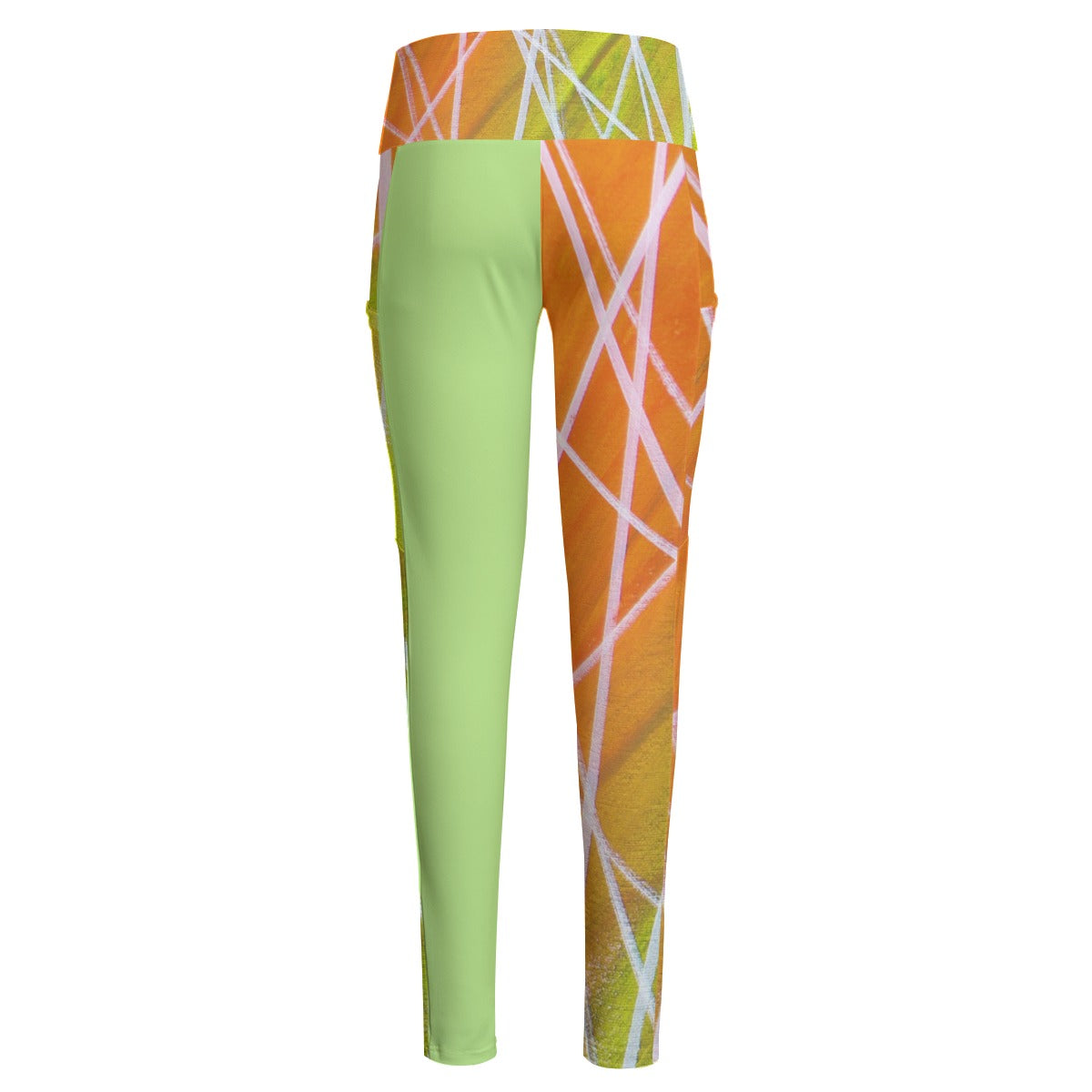 Hyped High Waist Leggings With Side Pocket