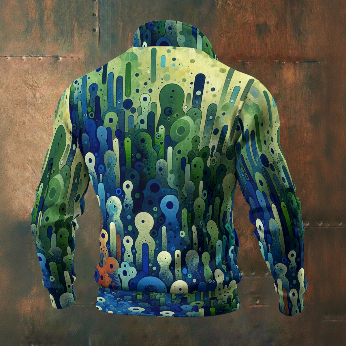 Funky Men's Thick Knit Fleece Jacket