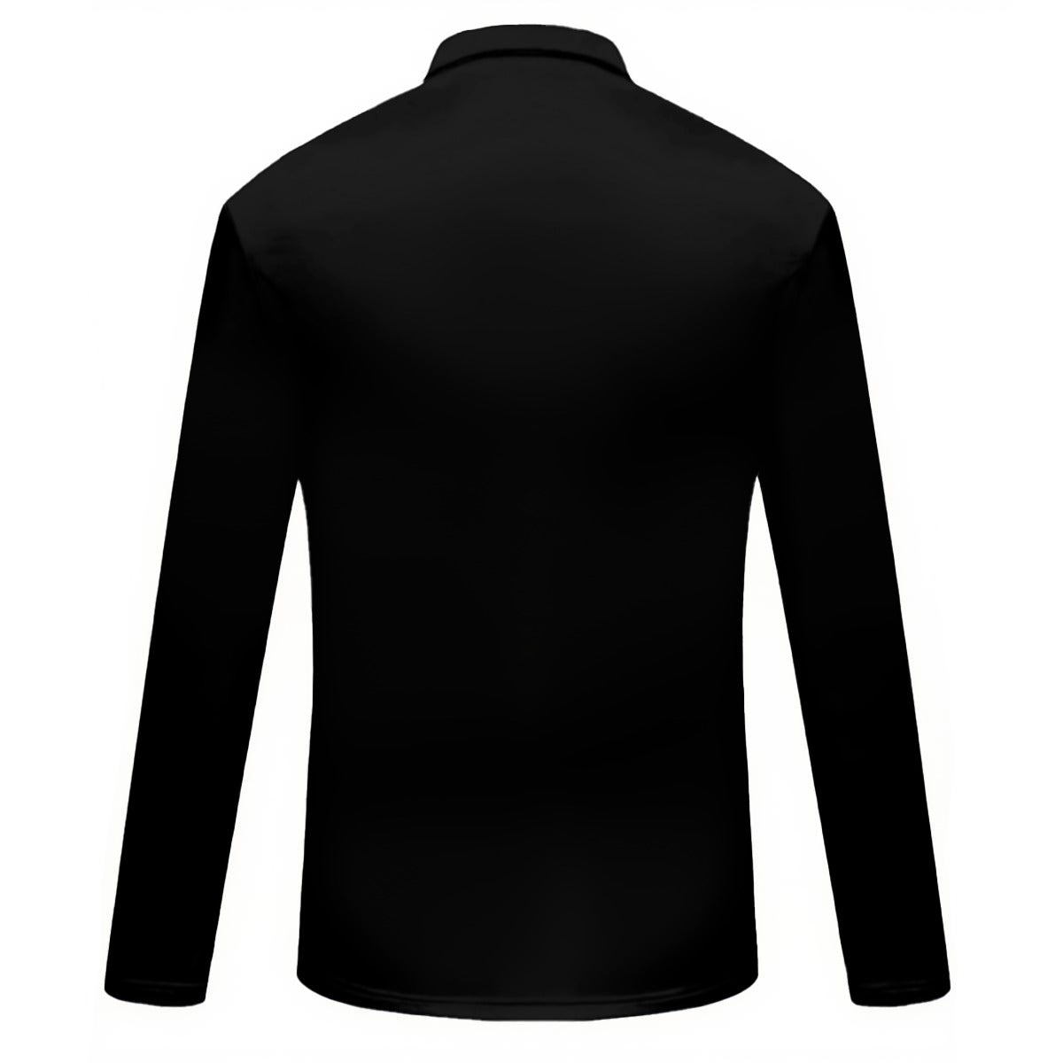 KG Fit Black Women's Quarter Zip Sport Shirt with Long Sleeve