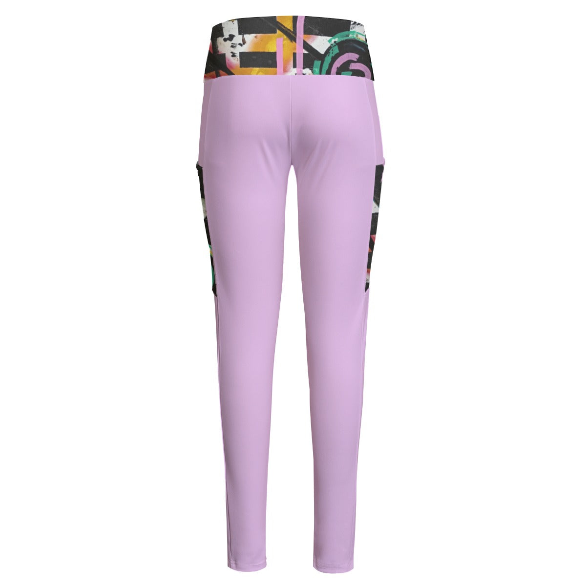 Social Media 2 Women's High Waist Leggings With Side Pocket