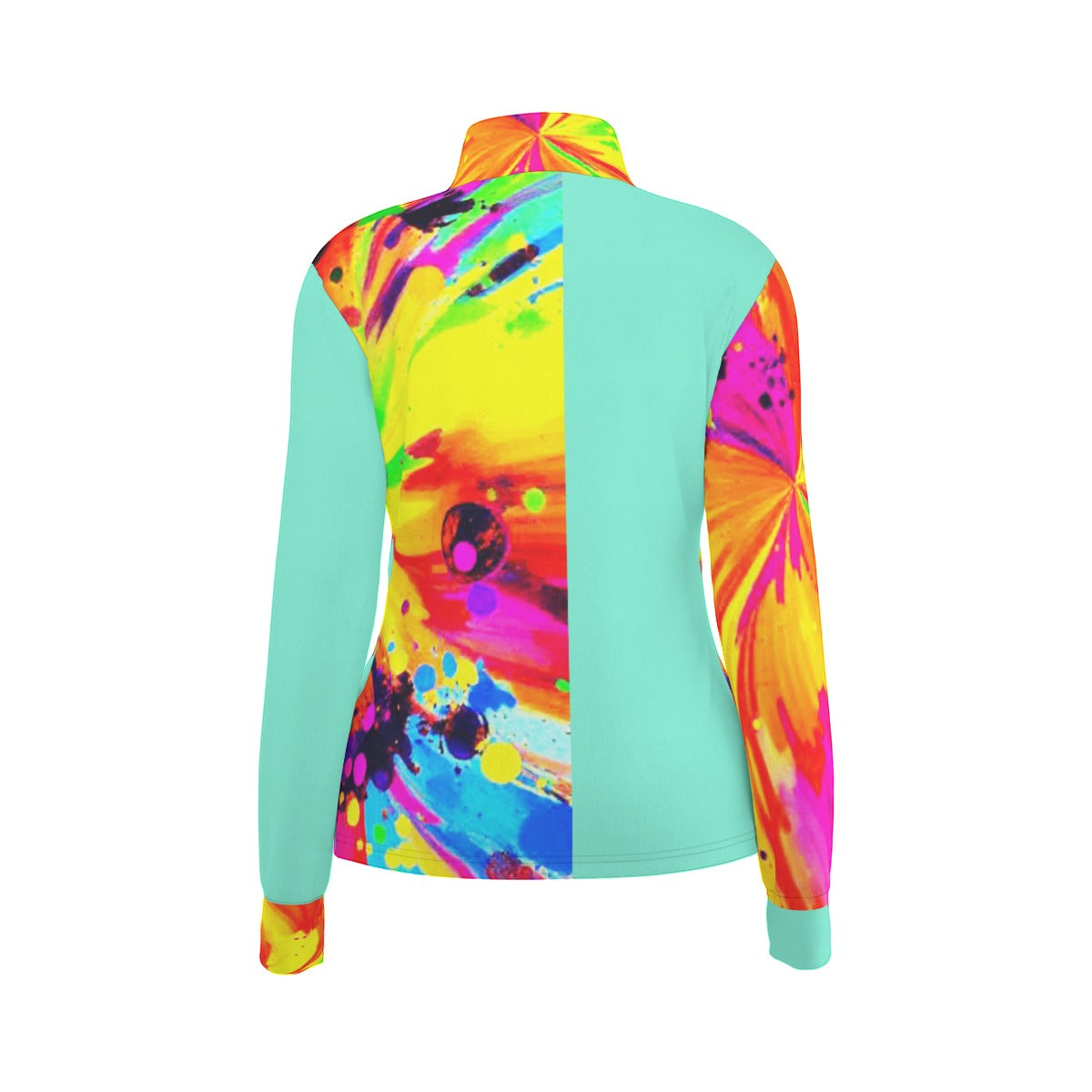 Psychedelic Long Sleeve Thumbhole Jacket