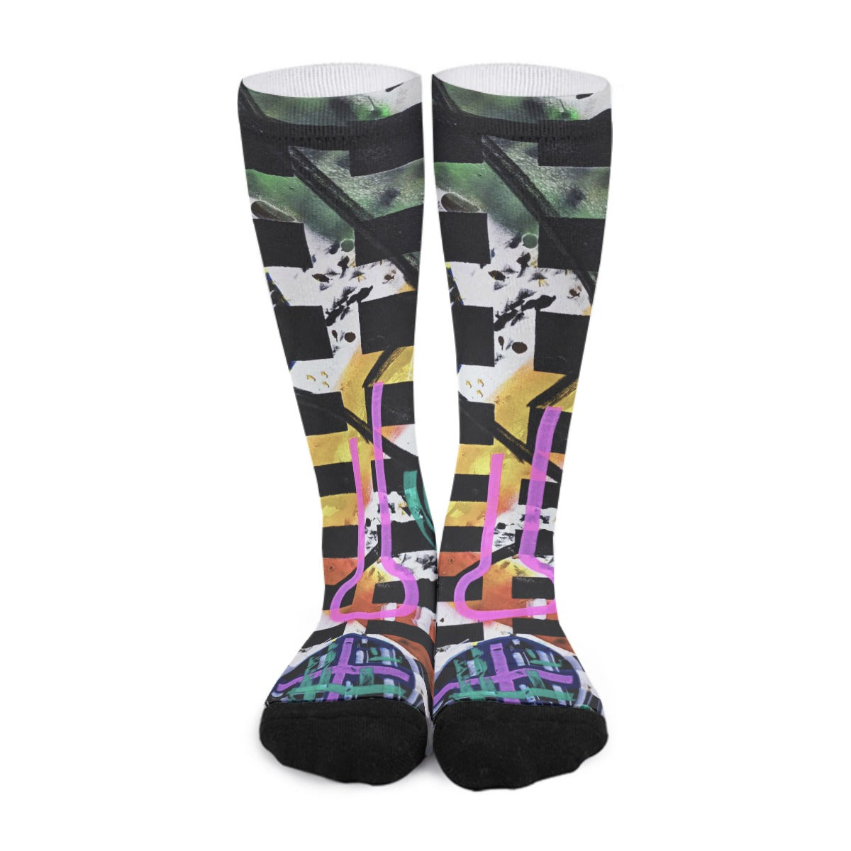 Social Media 2 Long Socks