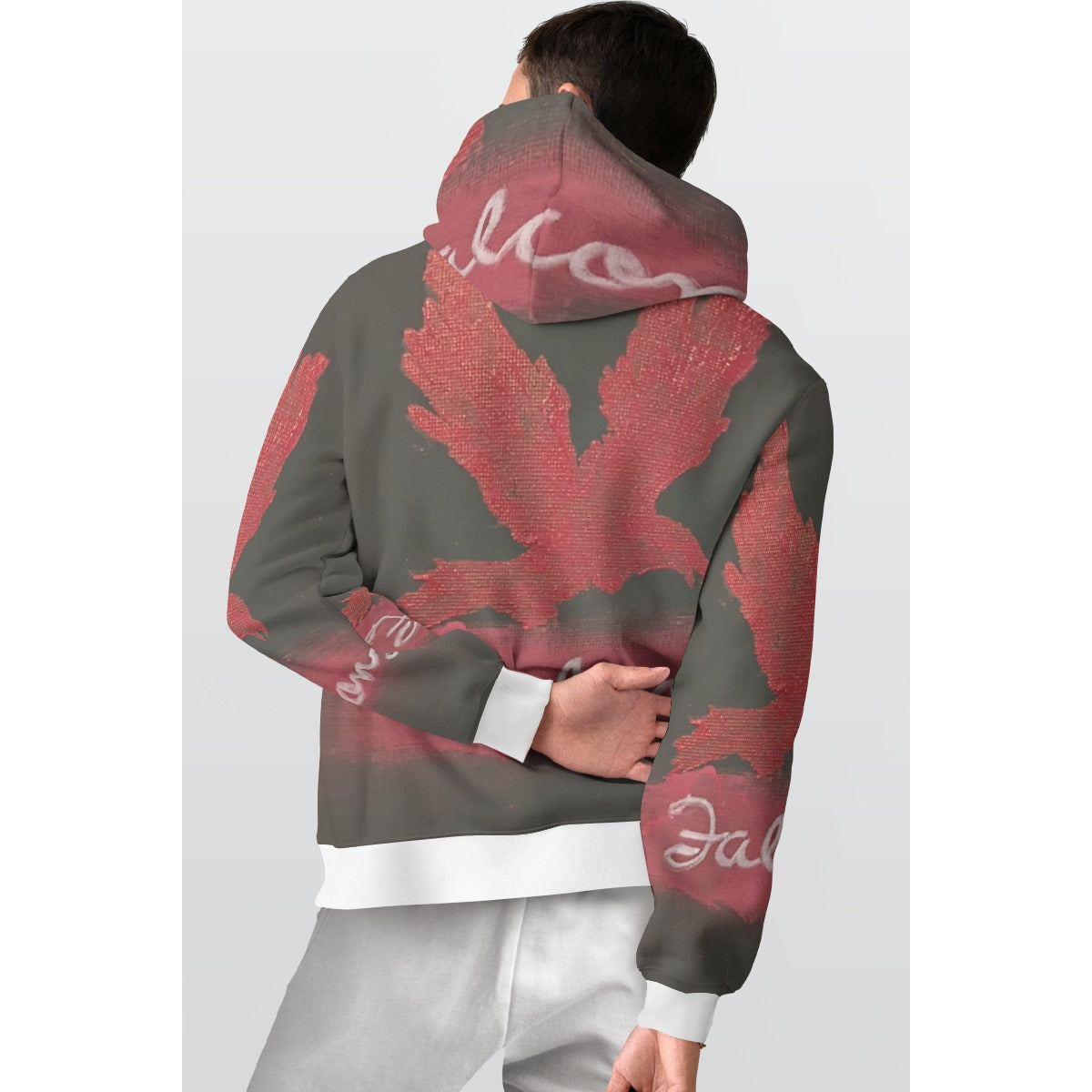 Falcons Men's Thicken Pullover Hoodie