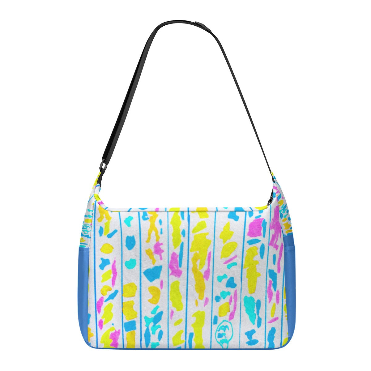 Folksy Canvas Messenger Bag