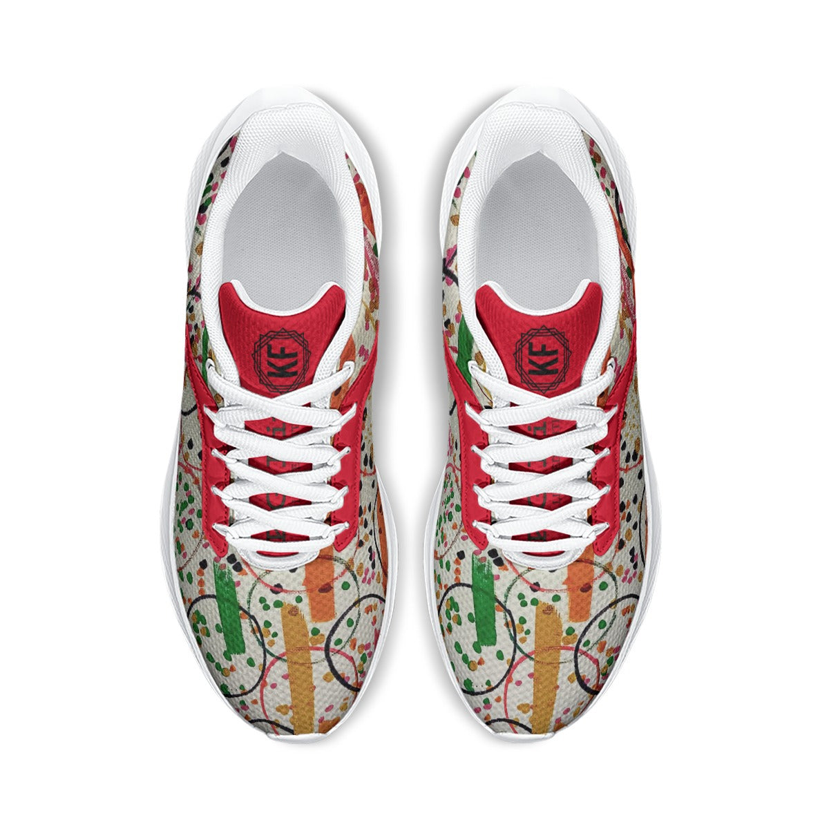 Hyped Printed Tennis Shoes