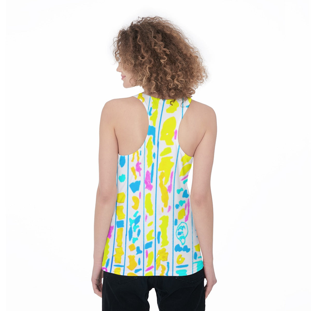 Folksy Racerback Tank Top