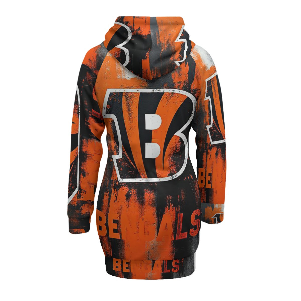 KG Fit Women's Pullover Hoodie dress with Raglan Sleeve