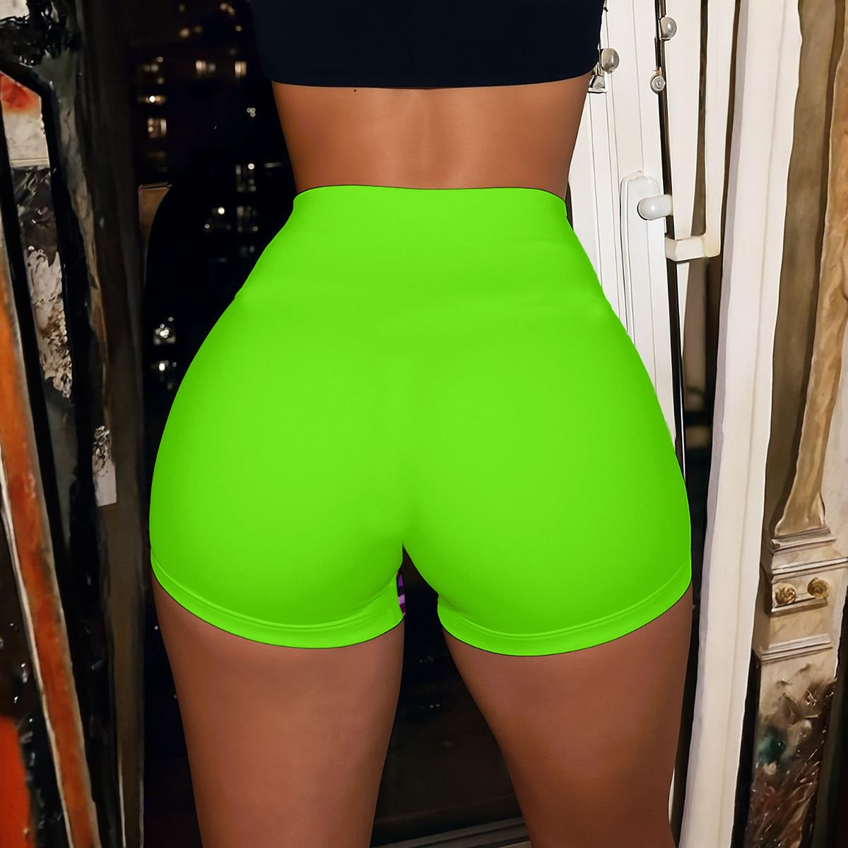 Graffiti Women’s High-Stretch Shorts