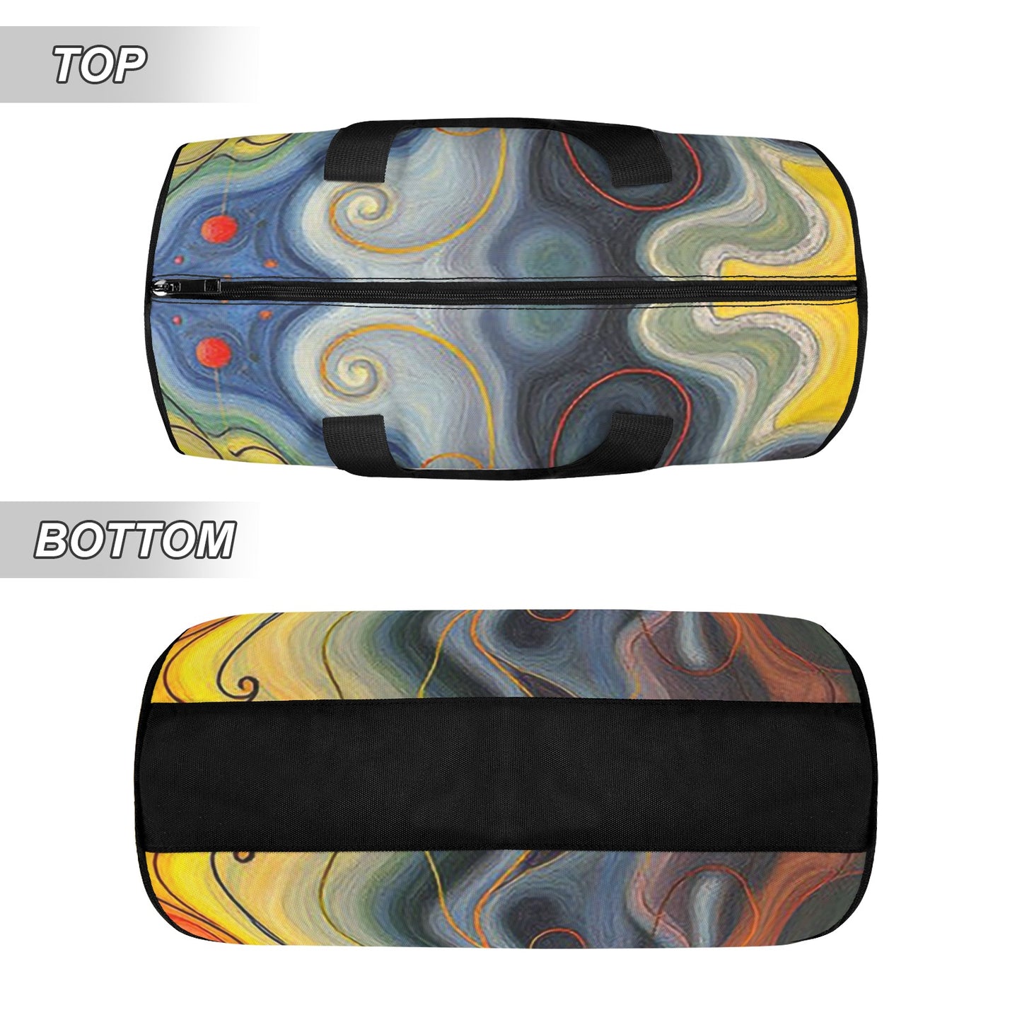 Squiggly Sport Duffle Bag