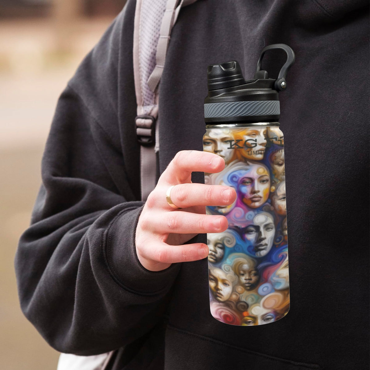 Faces Water Tumbler