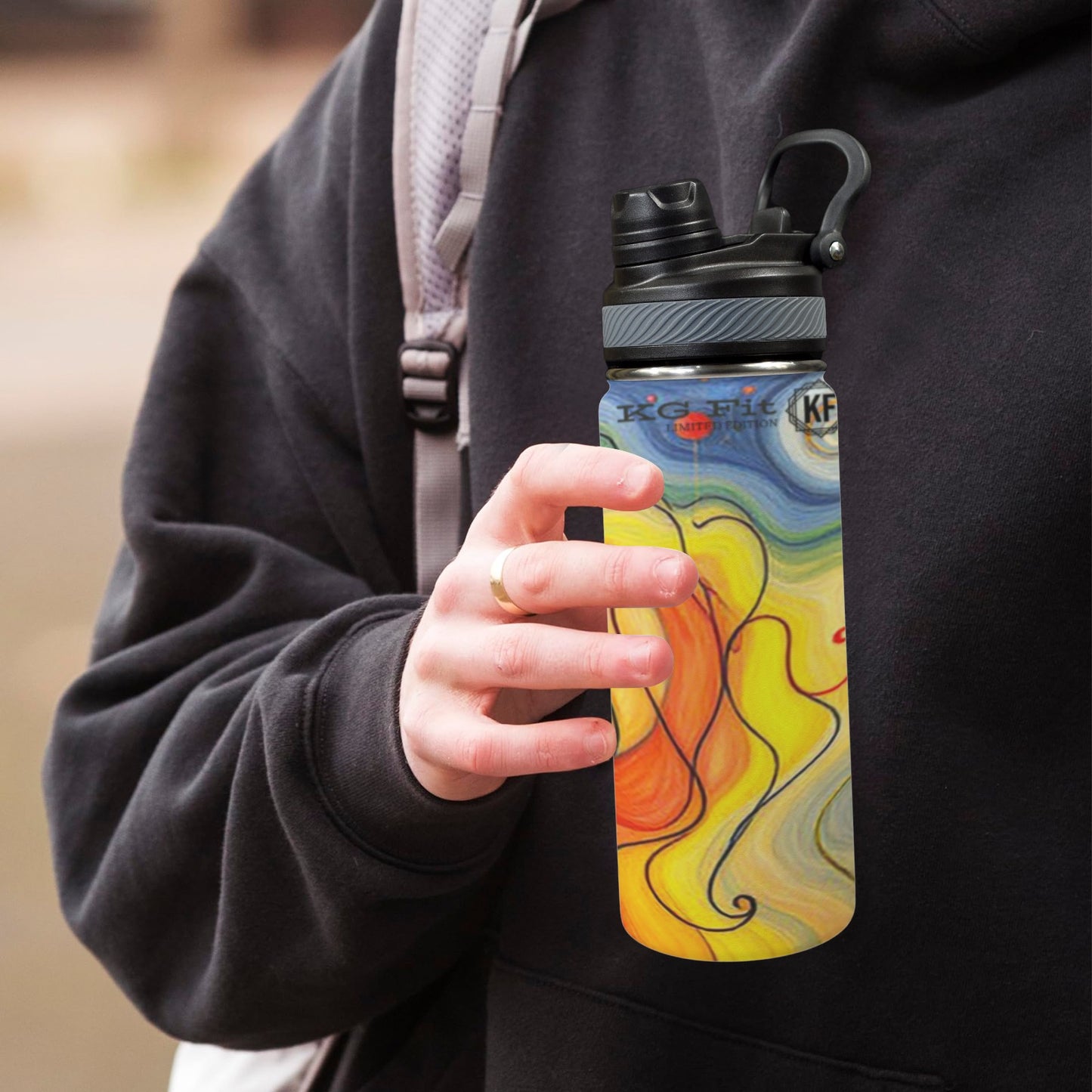 Squiggly 18 oz Tumbler