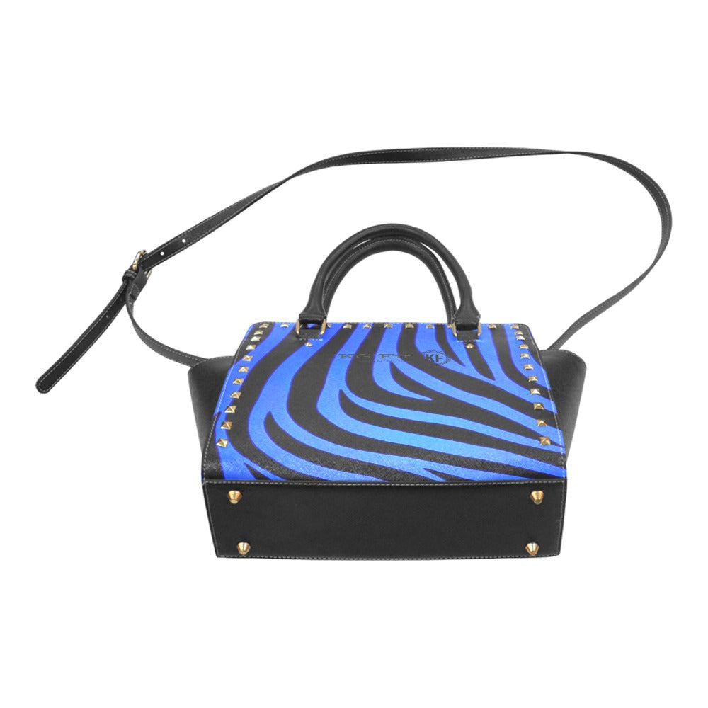 Blue Zebra Purse