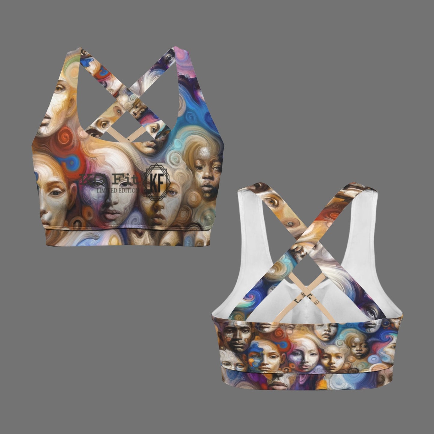 Faces Crisscross Back Sports Bra