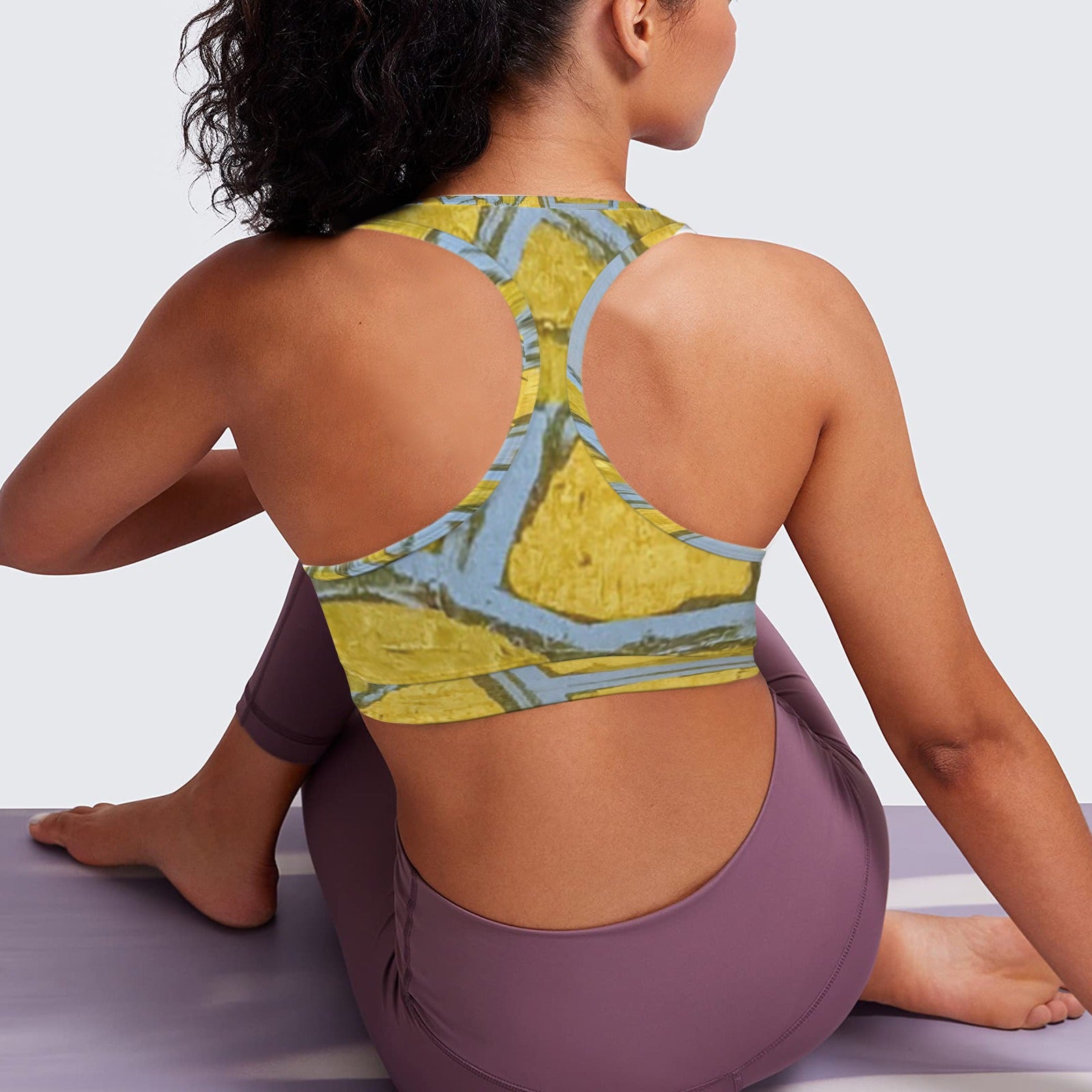 Earth Racer back Sports Bra
