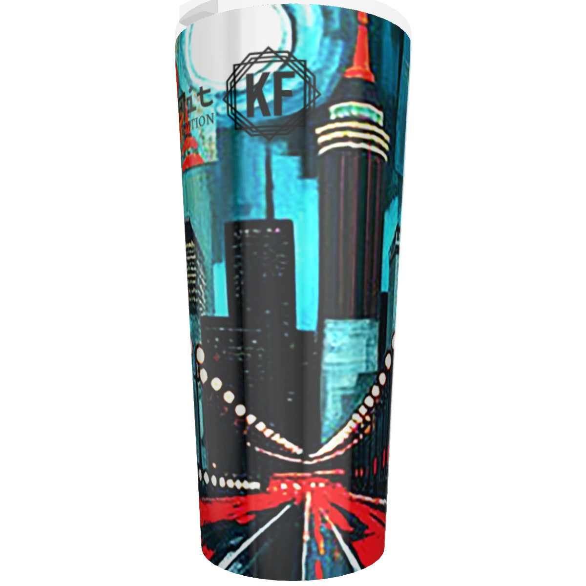 Atlanta at Nighttime 30oz Stainless Steel Tumbler
