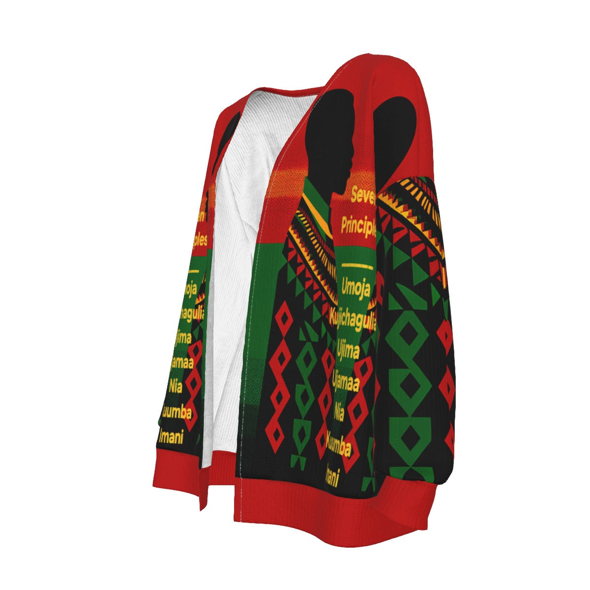 KG Fit Kwanzaa Women's Knitted Cardigan