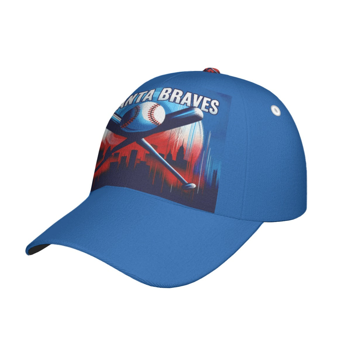 Atlanta Braves Peaked Cap with Box