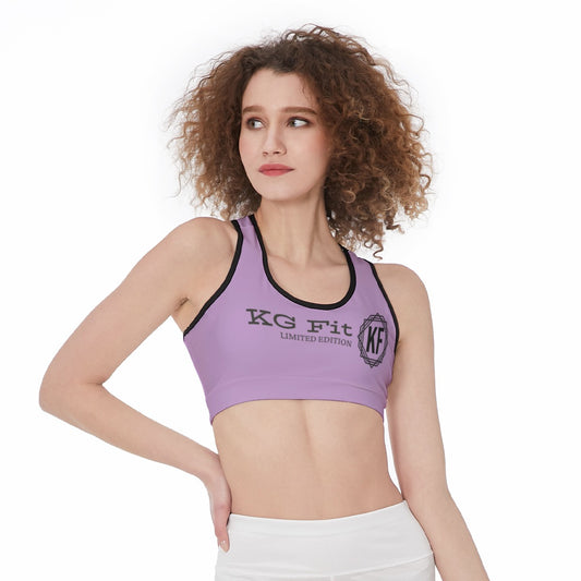 KG Fit Logo Racerback Sports Bra