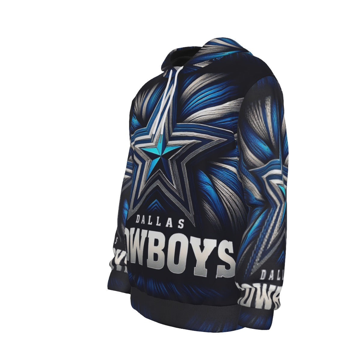 KG Fit Dallas Cowboys Men's Fleece Pullover Hoodie