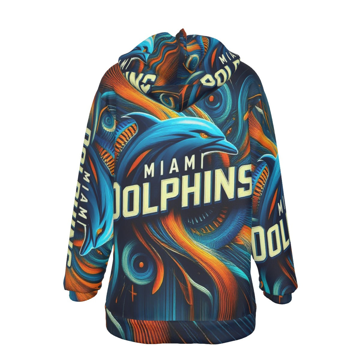 KG Fit Miami Dolphins Women's Pullover Hoodie