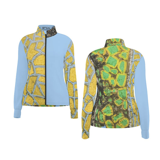 KG Fit Women's Long Sleeve Thumbhole Jacket - Earth Collection