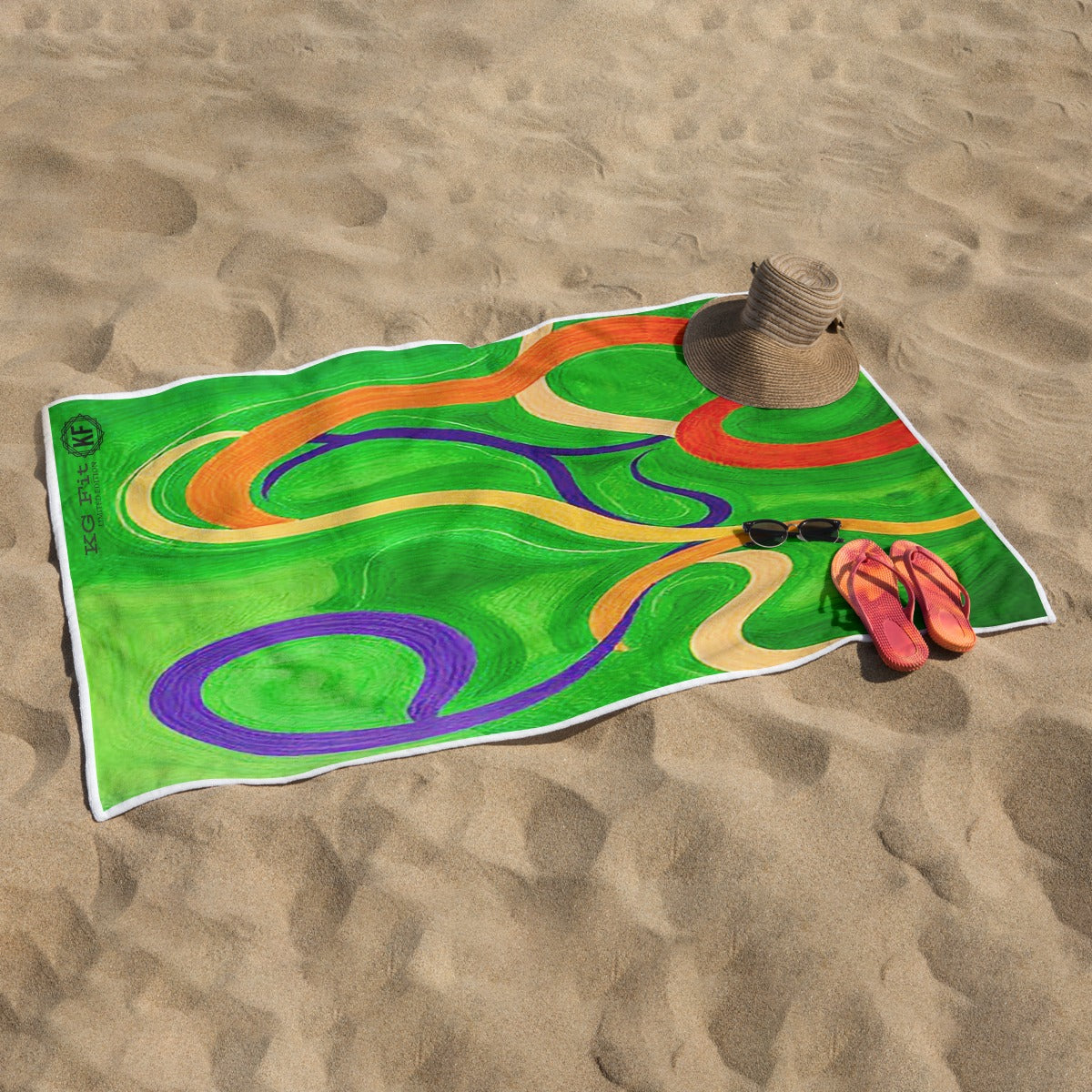 Commemorate Rectangular Beach Towel