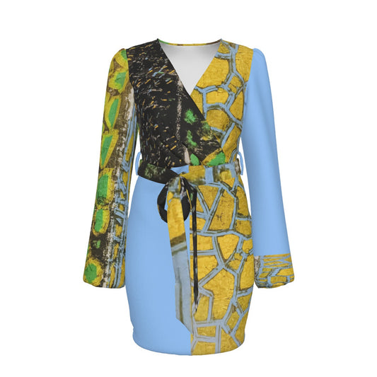 Earth's Classic Fit Long Sleeve Dress