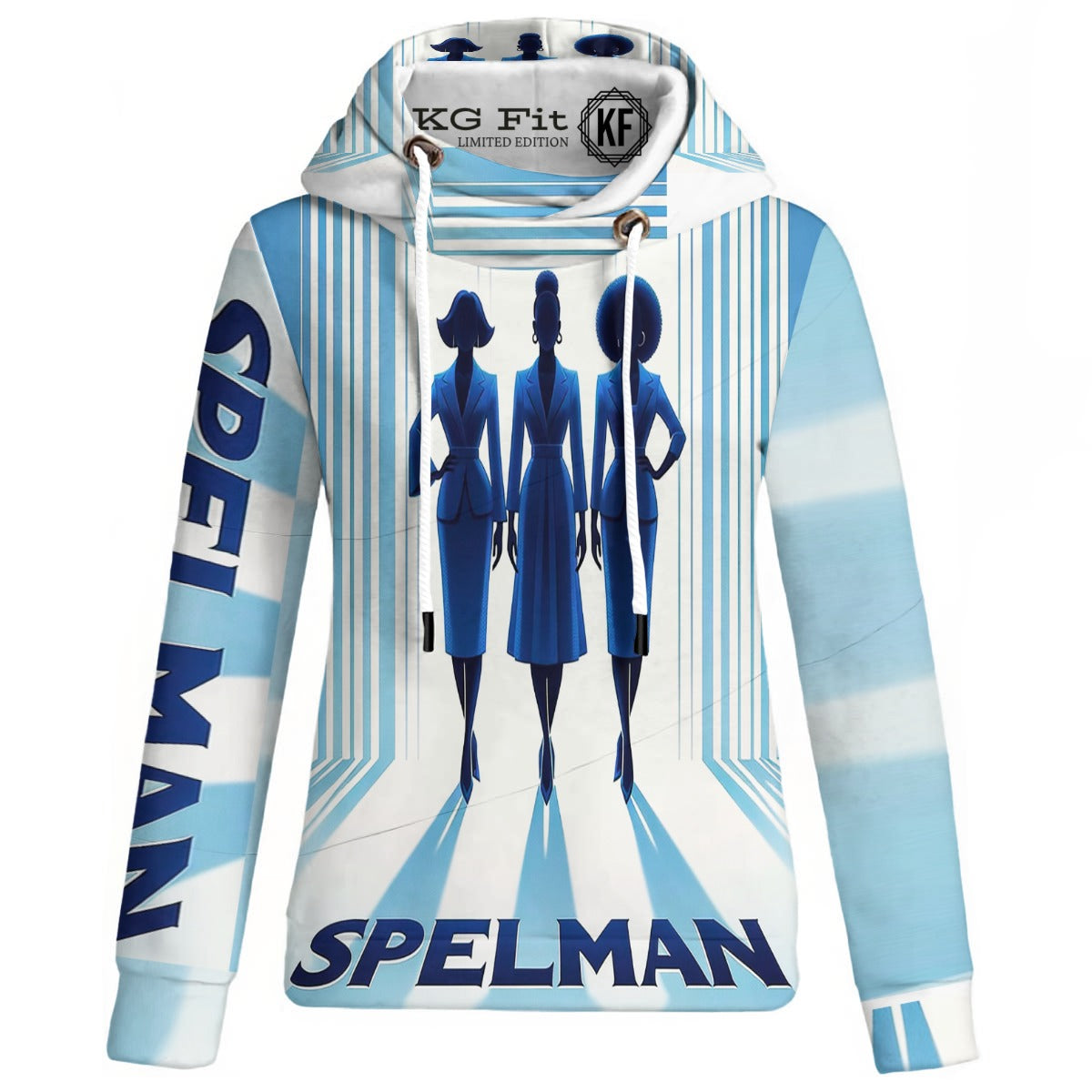 Spelman Women's Patchwork Color Block Hoodie