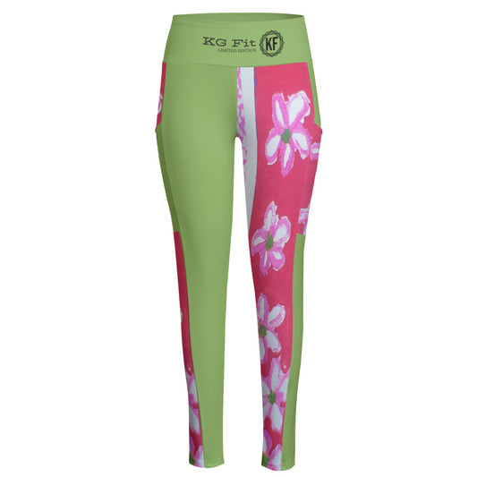 Blissful High Waist Leggings With Side Pocket