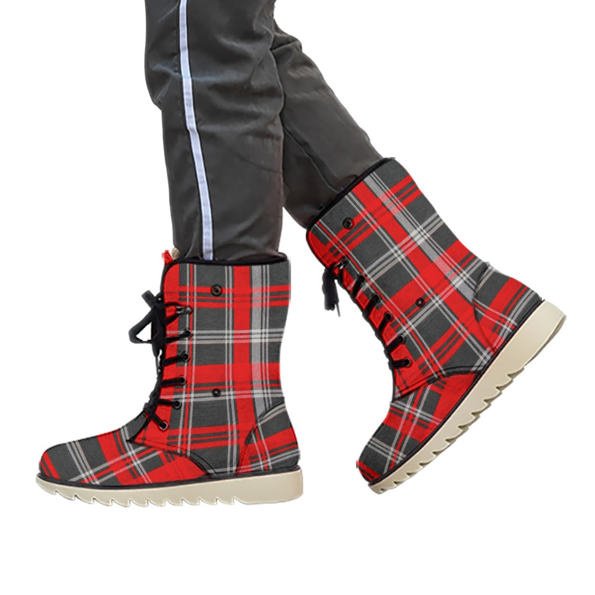 KG Fit Plaid Women's Plush Boots