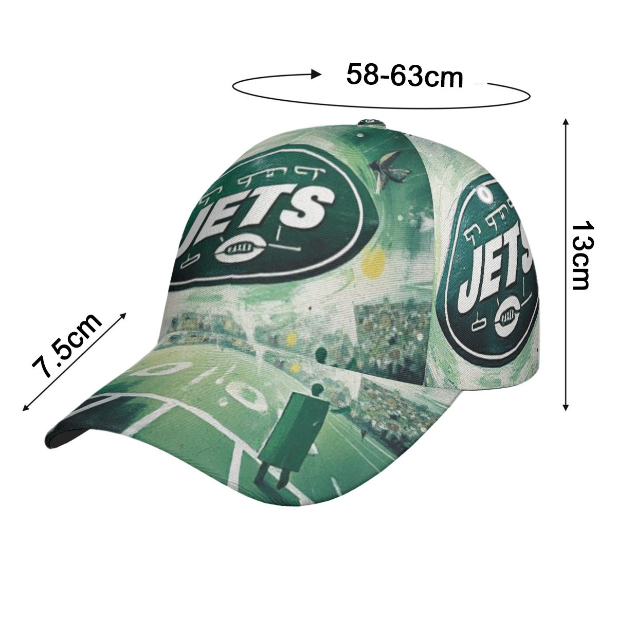KG Fit New York Jets Peaked Cap