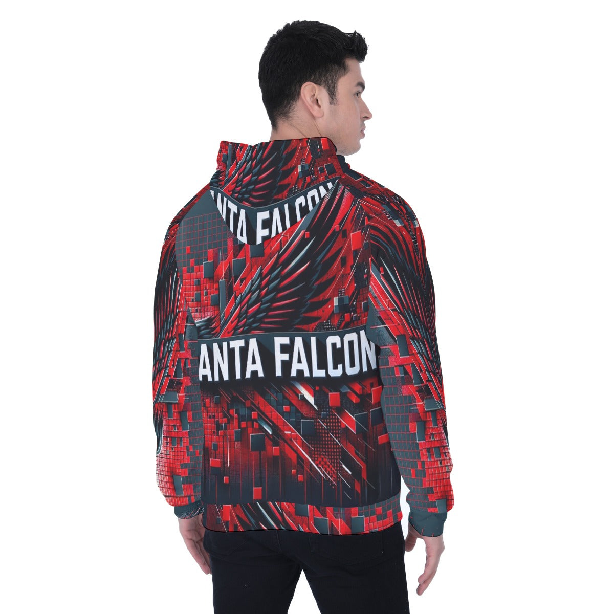 KG Fit Falcons Men's Heavy Fleece Hoodie