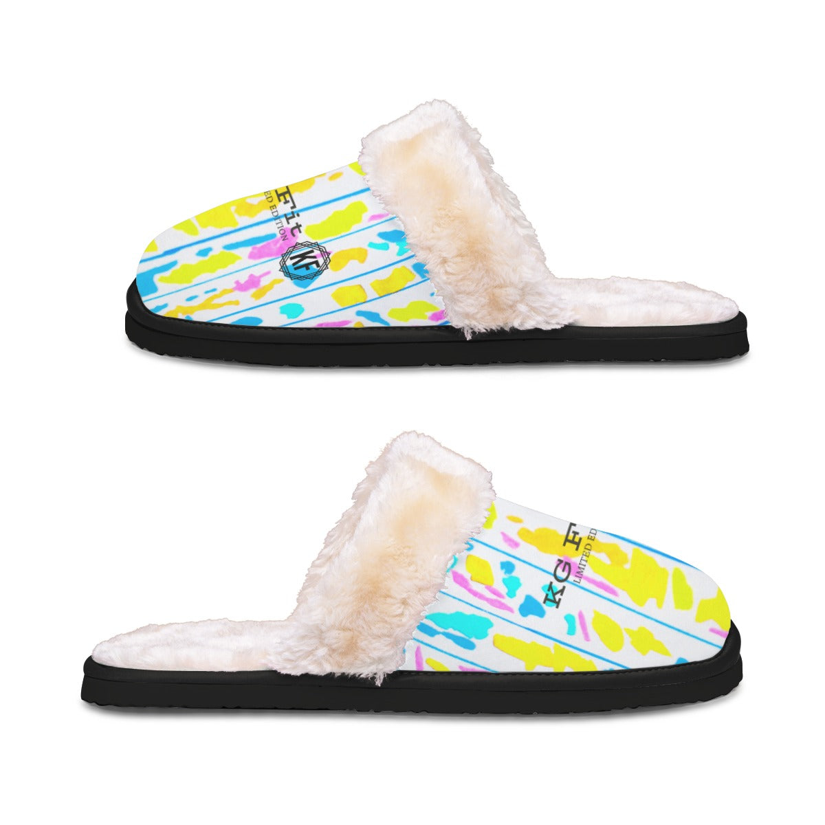 Folksy Women's Home Plush Slippers