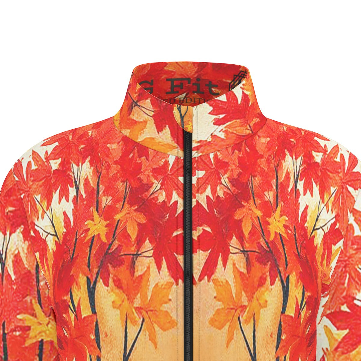 Dawn of Autum Women's Long Sleeve Thumbhole Jacket