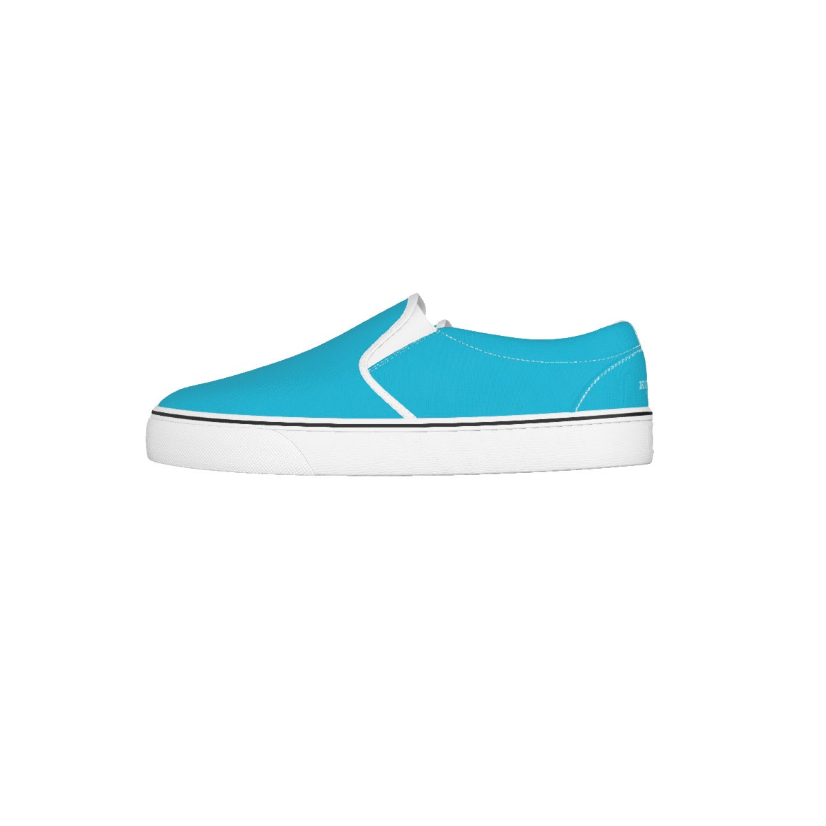 Chambray Rose Poplin Men's Slip on Sneakers