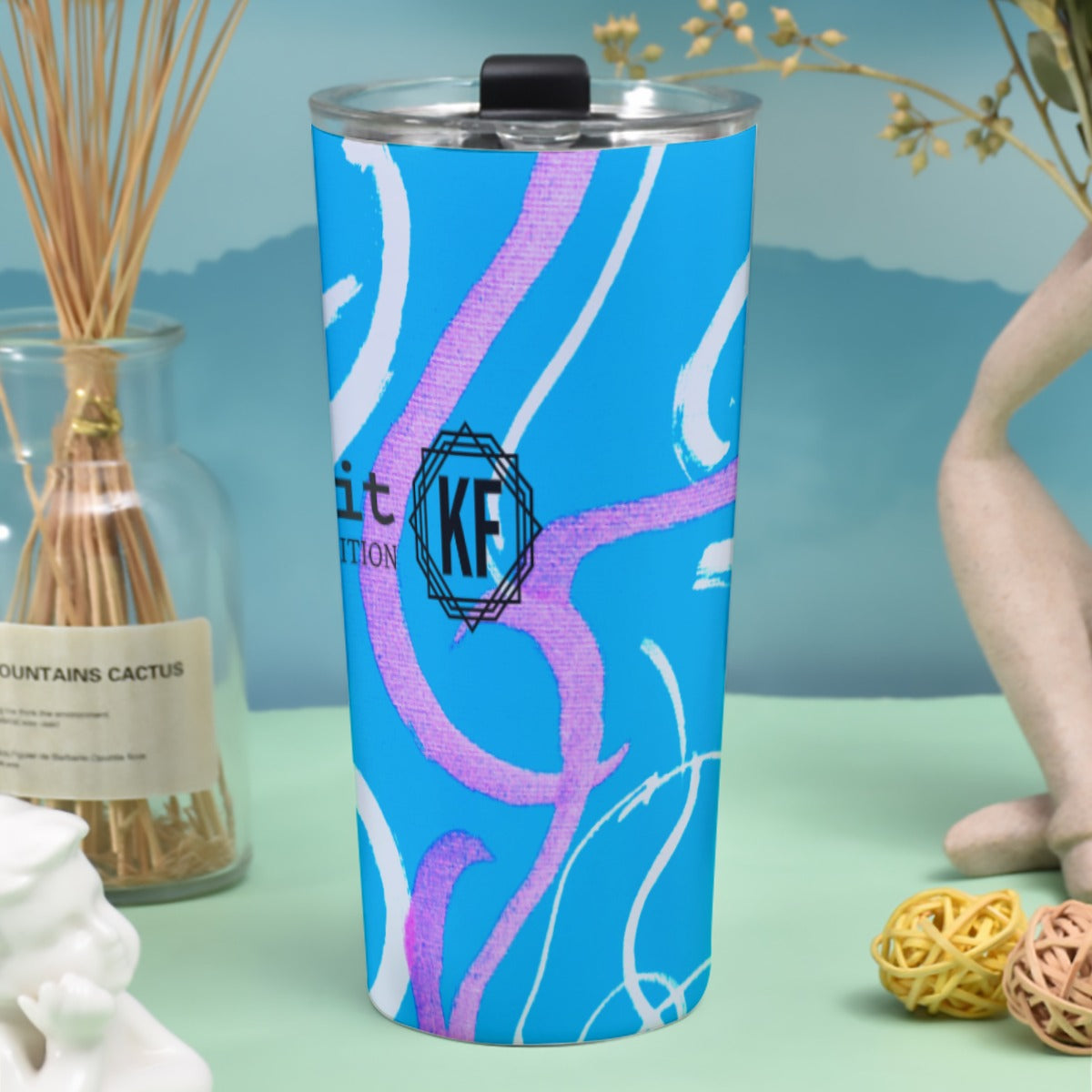 Melancholy Stainless Steel Tumbler Leak-Proof Travel Mug