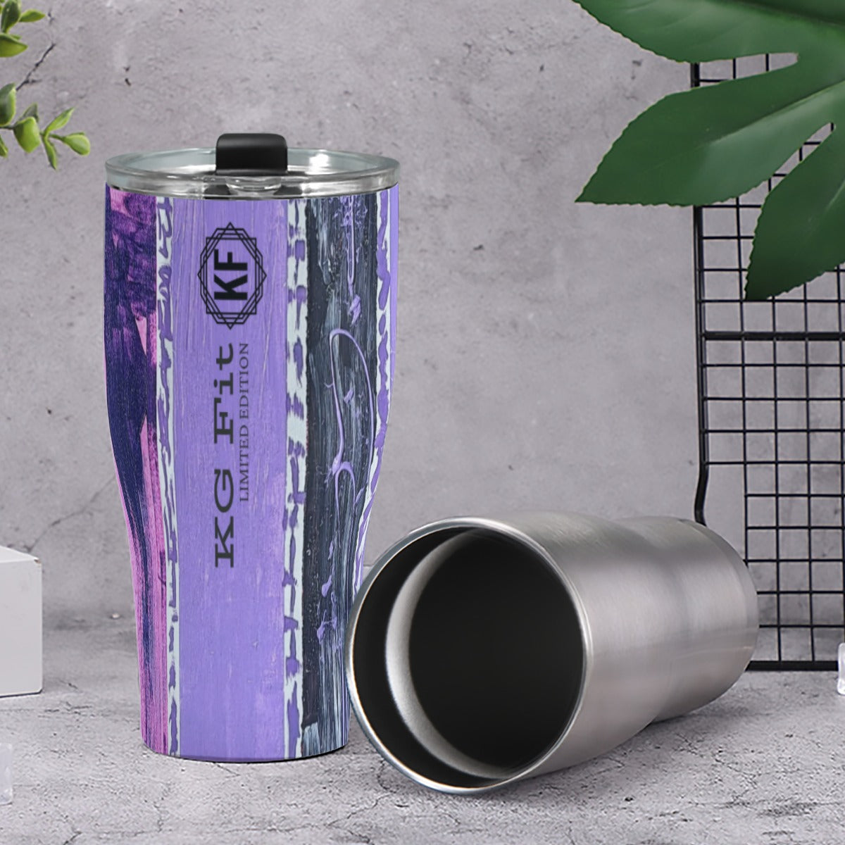 Prince-Inspired Cone Tumbler 30oz