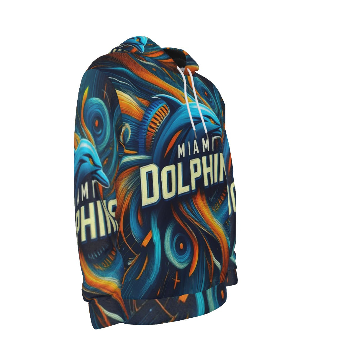 Miami Dolphins Men's Thicken Pullover Hoodie