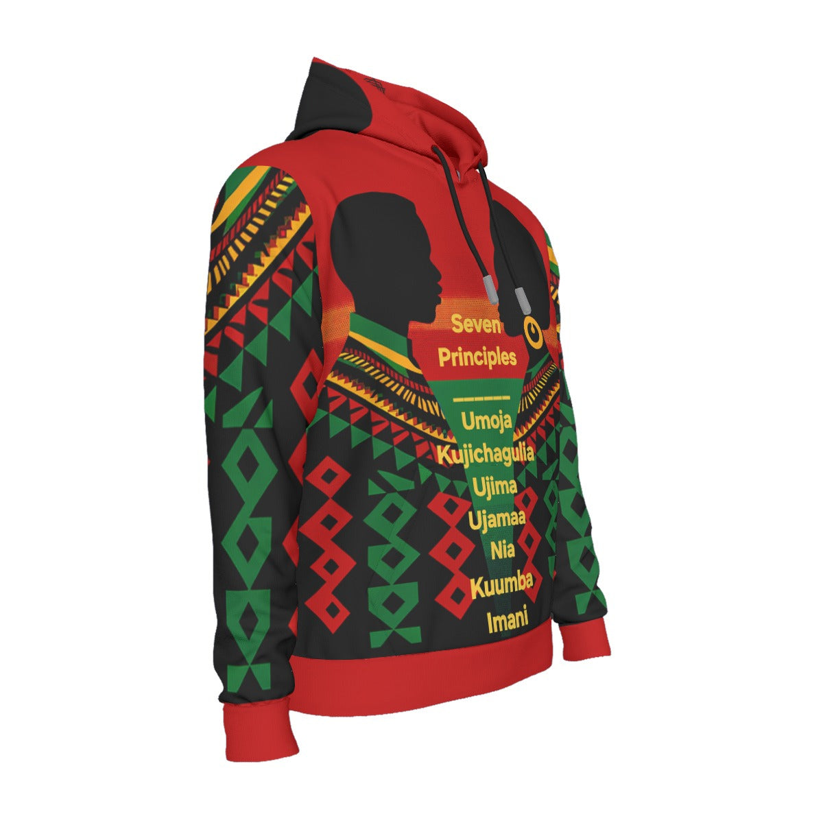 Kwanzaa Men's Thicken Pullover Hoodie
