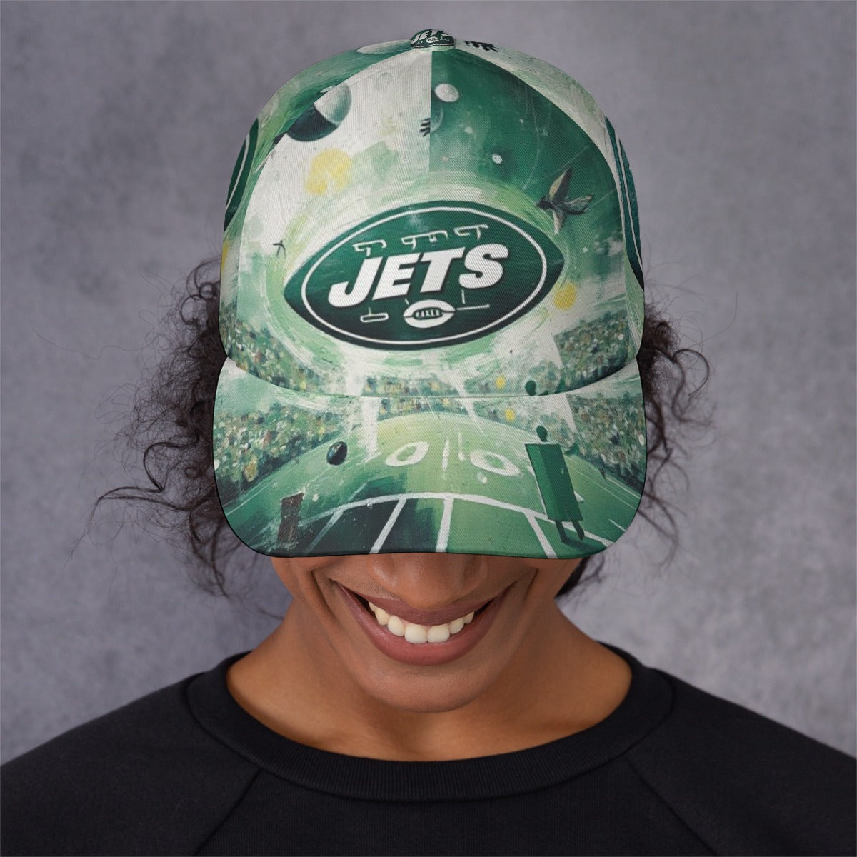 KG Fit New York Jets Peaked Cap