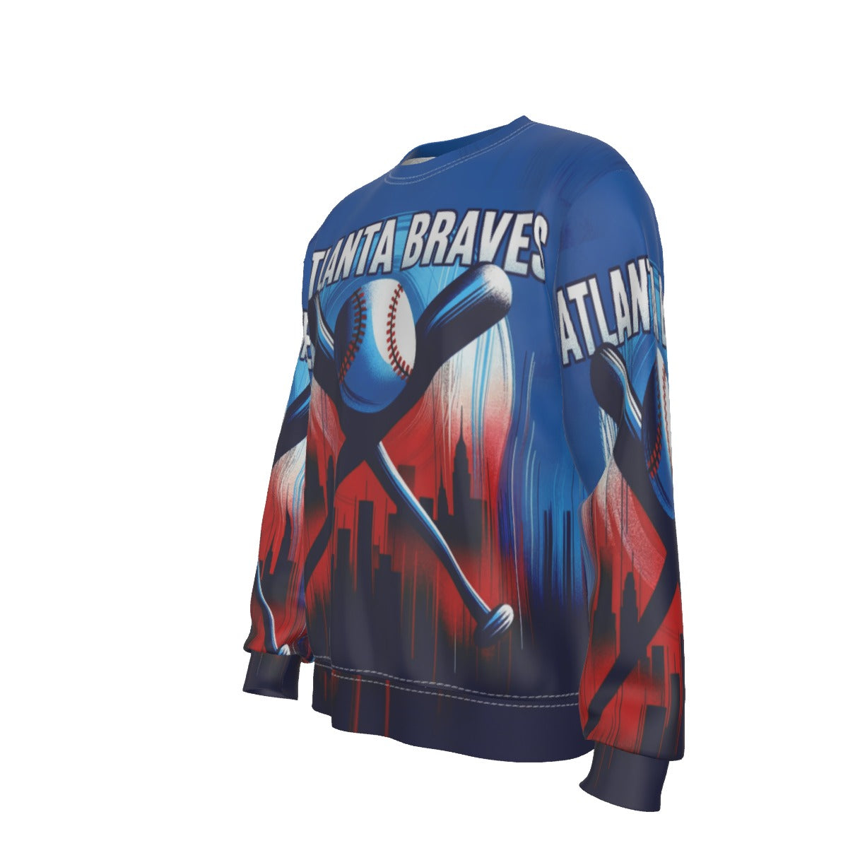 Atlanta Braves Men's Heavy Fleece Sweatshirt