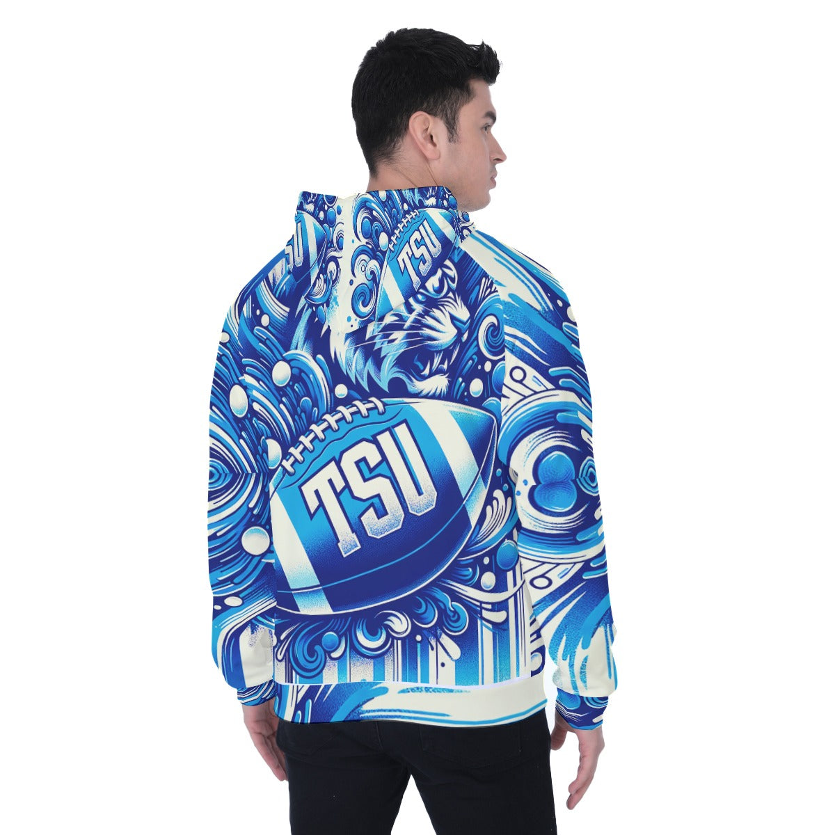 Tennessee State Men's Heavy Fleece Hoodie