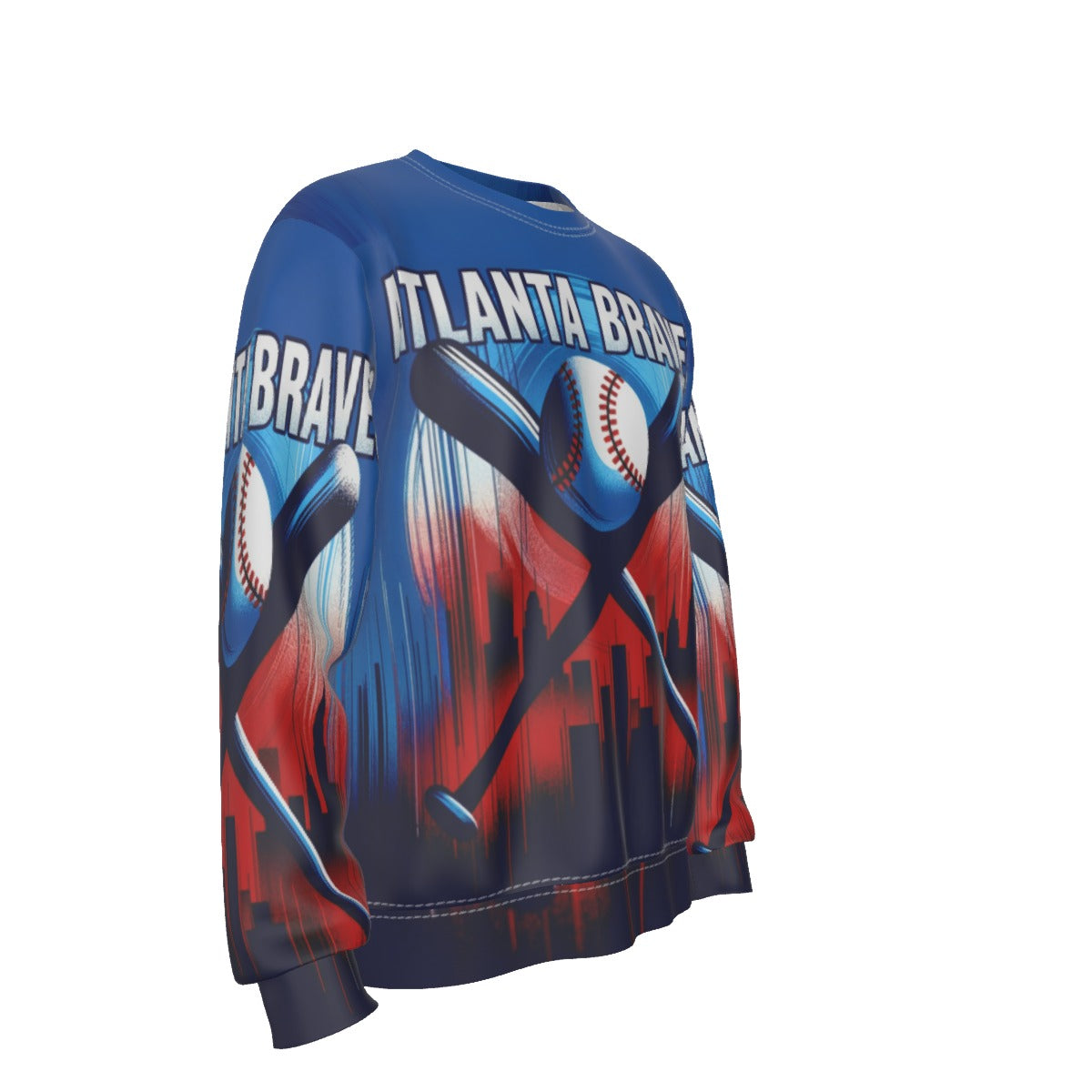 Atlanta Braves Men's Heavy Fleece Sweatshirt