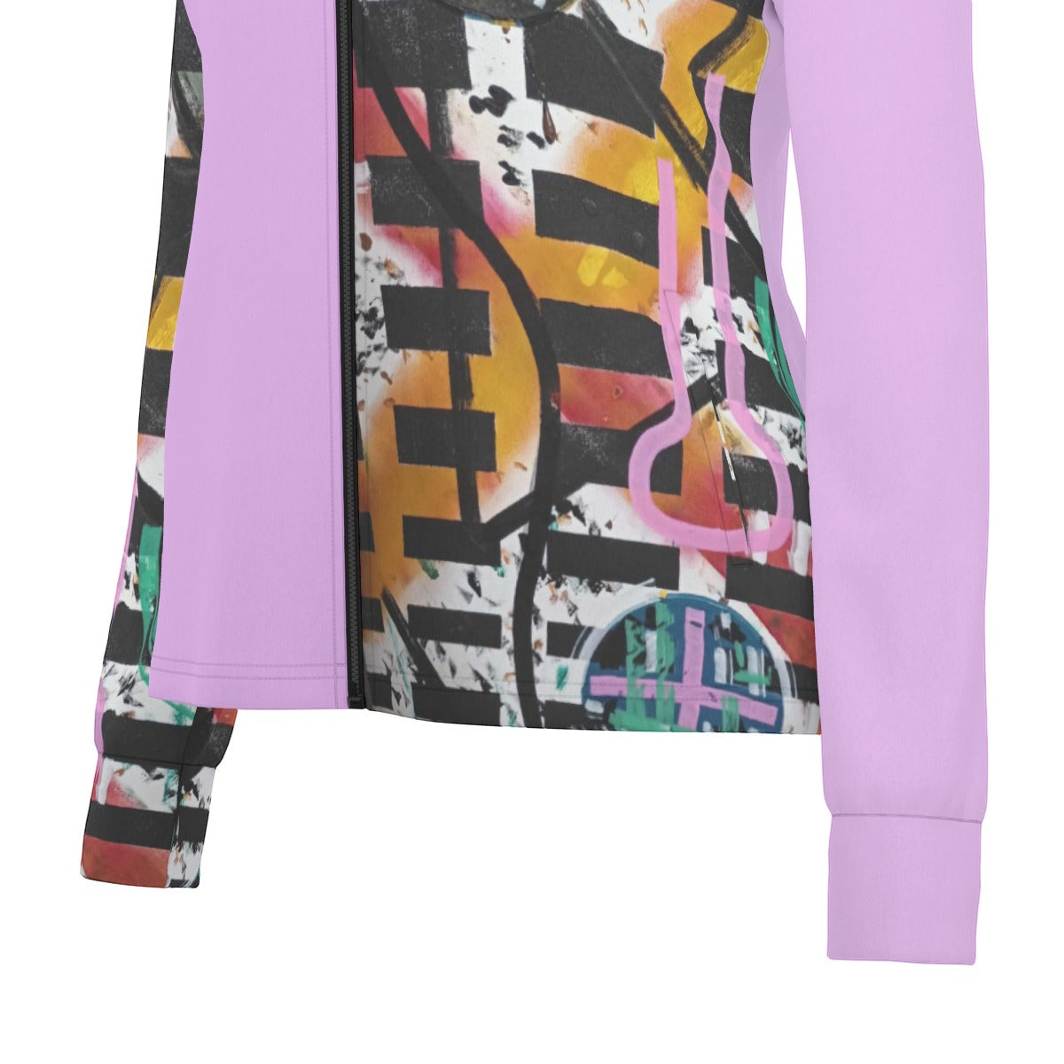 All-Over Print Women's Long Sleeve Thumbhole Jacket